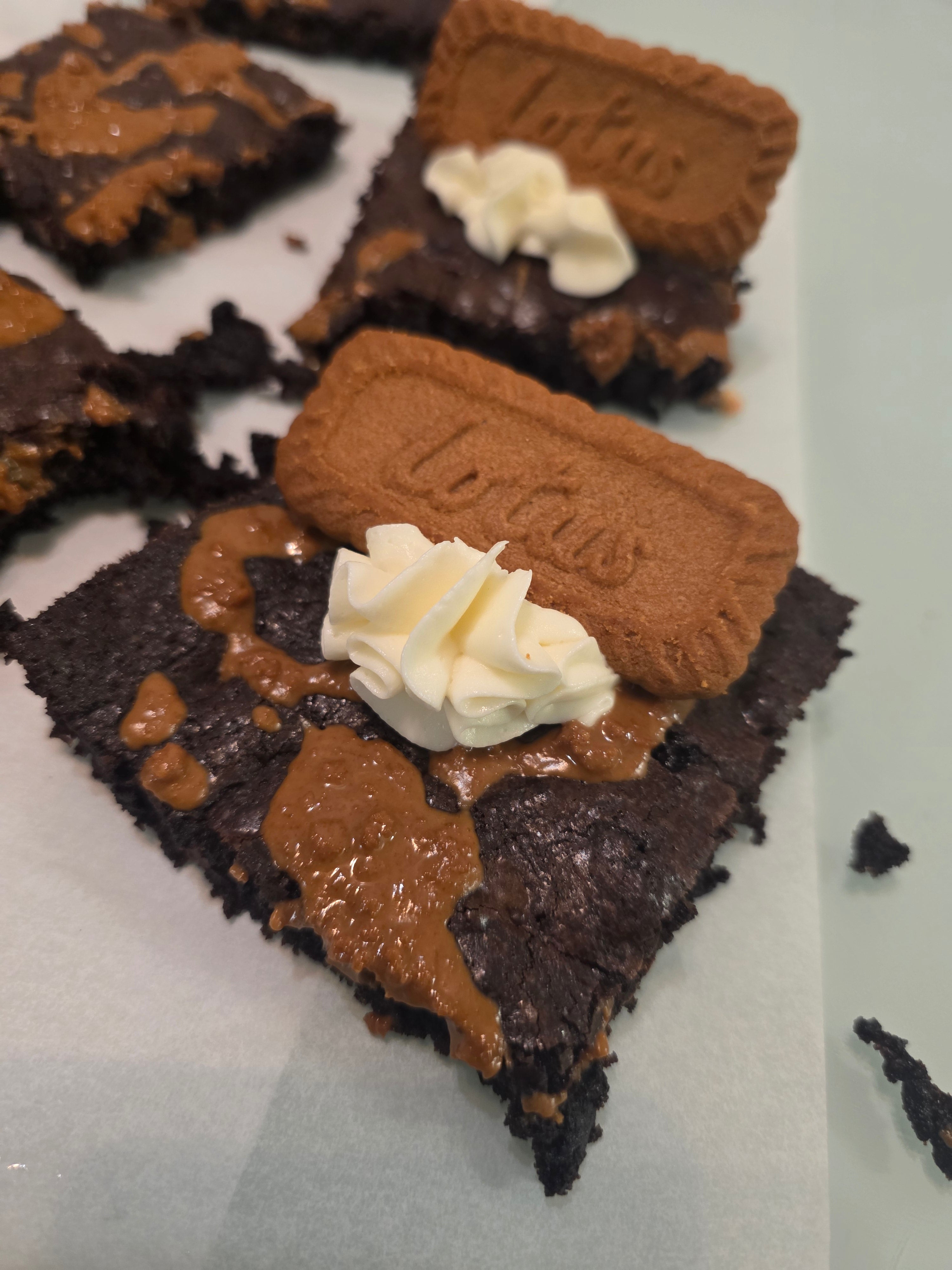 Pop up  Biscoff Brownie